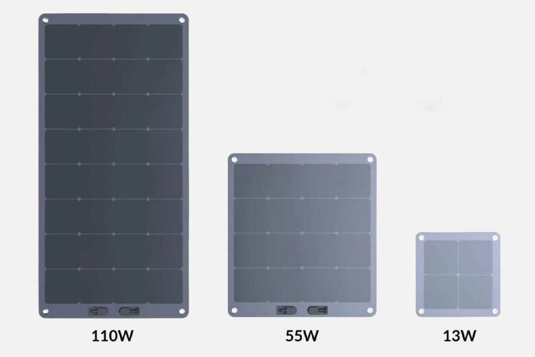 Levante présente une gamme de panneaux solaires en fibre de carbone.