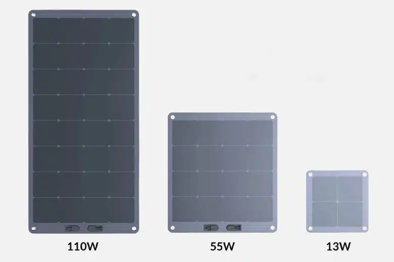 Levante présente une gamme de panneaux solaires en fibre de carbone.