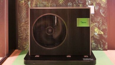 La pompe à chaleur Midea R290 Nature ATW.