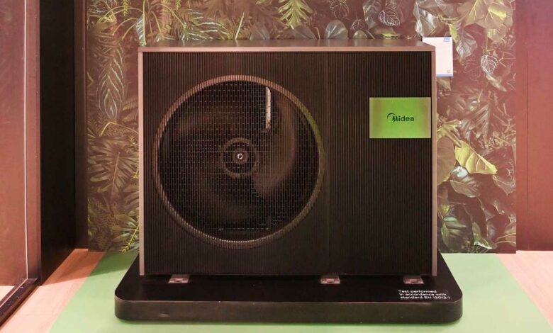 La pompe à chaleur Midea R290 Nature ATW.