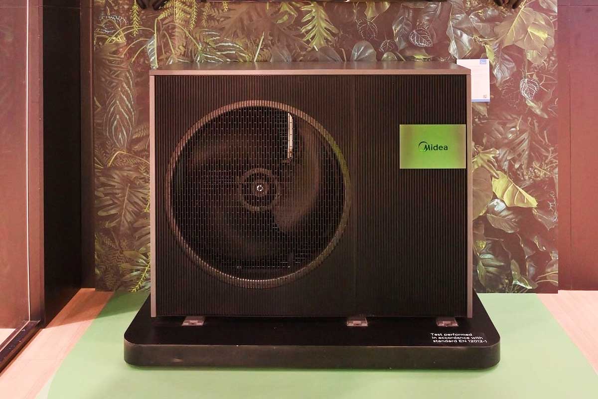 La pompe à chaleur Midea R290 Nature ATW.