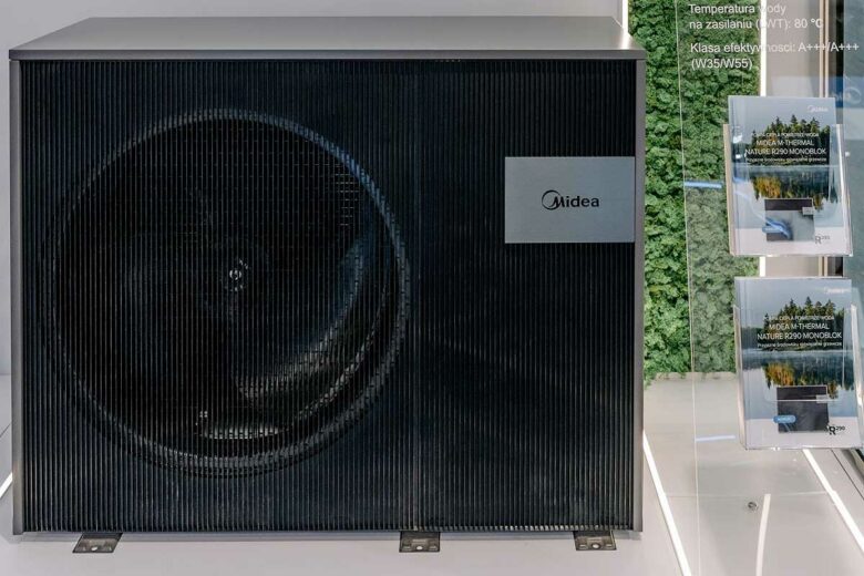 La pompe à chaleur Midea R290 Nature ATW.