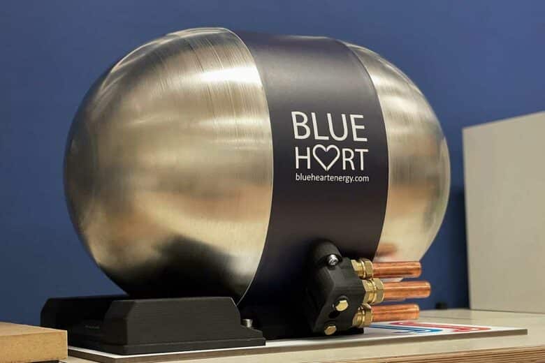 La pompe à chaleur Blue Heart qui fonctionne sur le principe thermoacoustique.