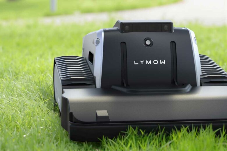 Le robot tondeuse a récolté plus de 5 millions d’euros lors de sa campagne de financement. Crédit photo : Lymow