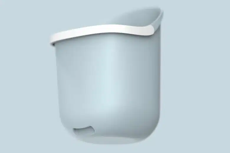 Un seau d'eau moderne.