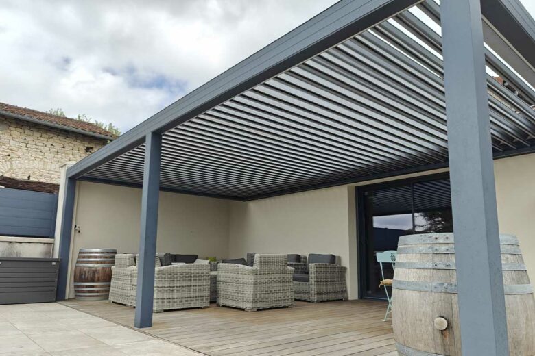 Une pergola Bioclimatique.