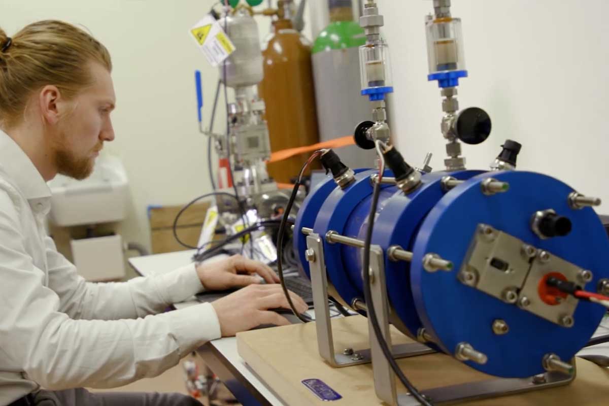 La pompe à chaleur thermoacoustique de Blue Heart Energy.