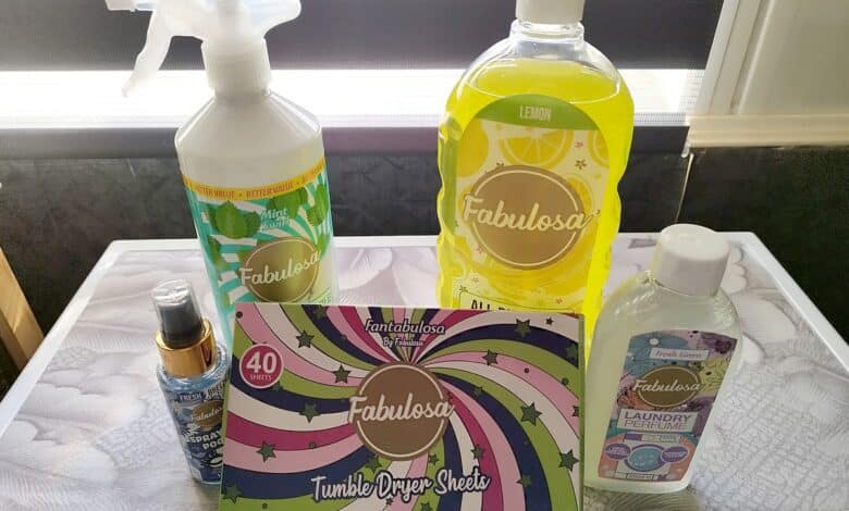 Ma sélection de produits Fabulosa trouvés chez Action : nettoyage, désodorisation et fraîcheur au programme !