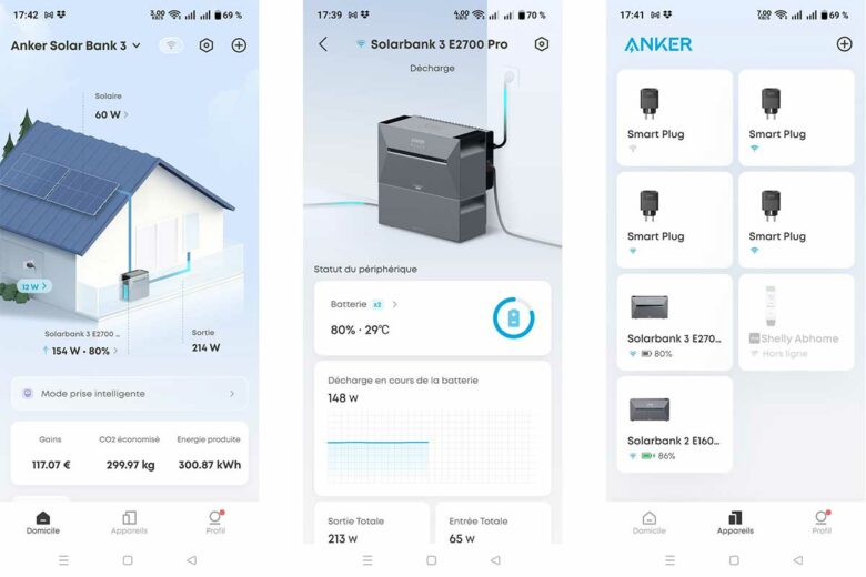 Une application dédiée très complète.