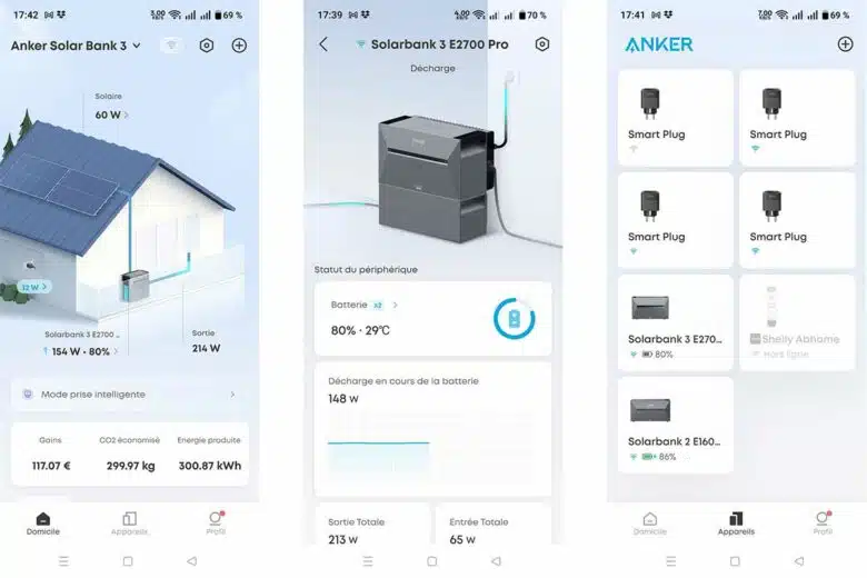 Une application dédiée très complète. 