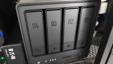 Le serveur UGREEN NAS DXP4800 Plus.