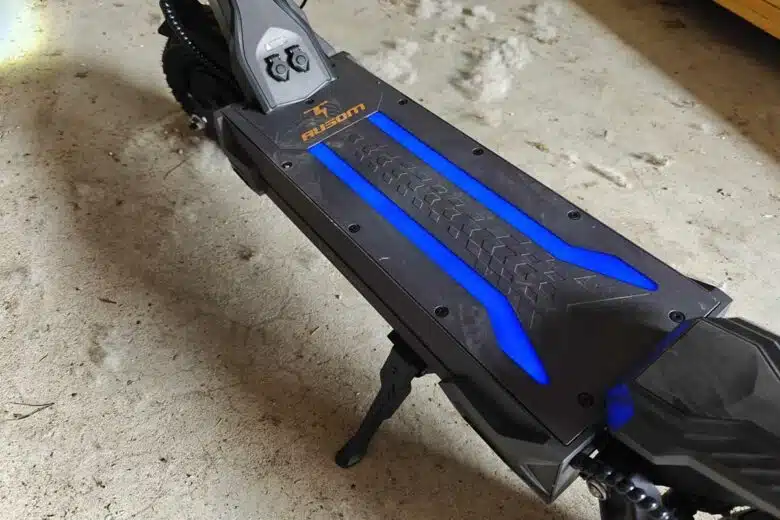 Un éclairage du plateau très futuriste.