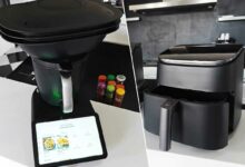 Un Thermomix et un airfryer.