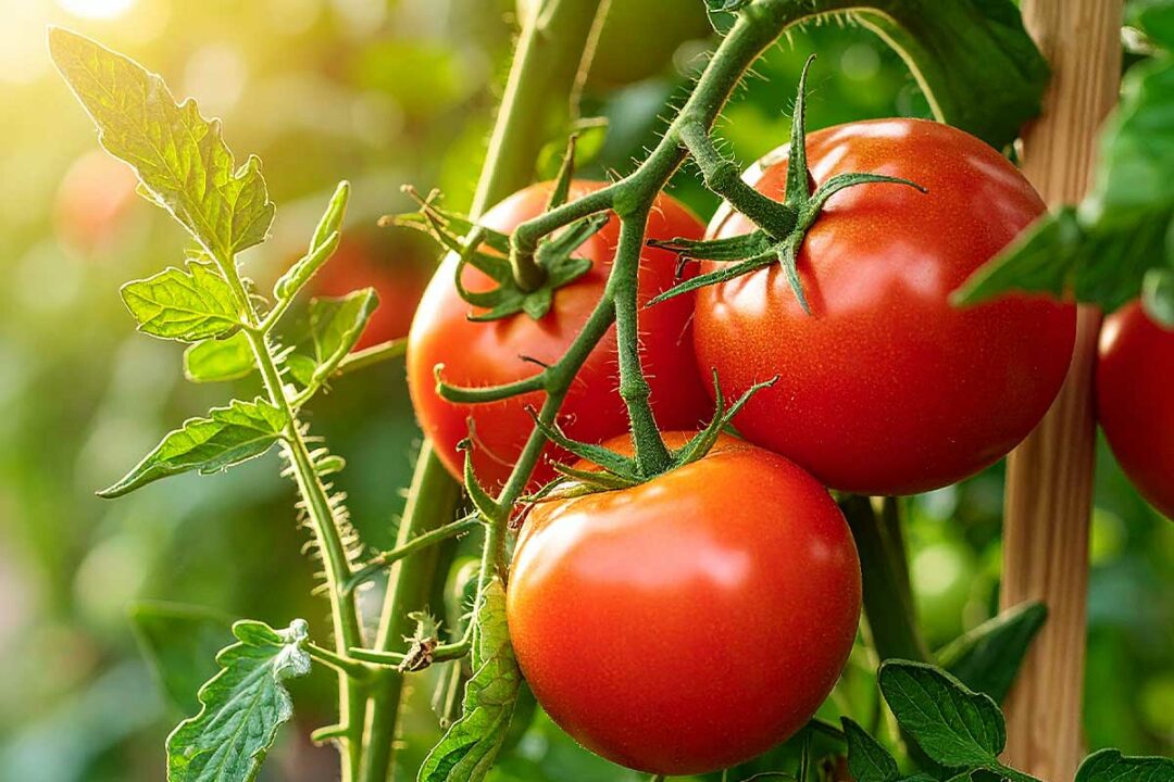 Des tomates bien rouges.