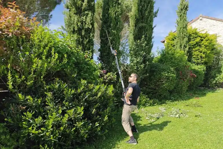 Un jardin à entretenir.
