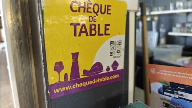 Une enseigne de restaurant qui accepte les tickets resto.