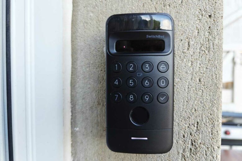 Un clavier d'accès très innovant.
