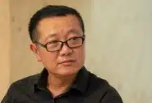 Liu Cixin lors d'un interview.