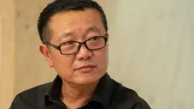 Liu Cixin lors d'un interview.