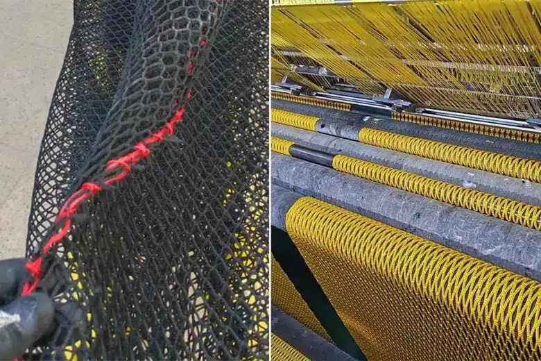 Des filets pour arrêter les sargasses avant qu'elles ne s'échouent sur les plages.