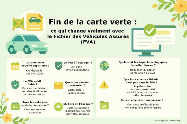 Infographie : fin de la carte verte, le bilan, un an après la mise en place ?