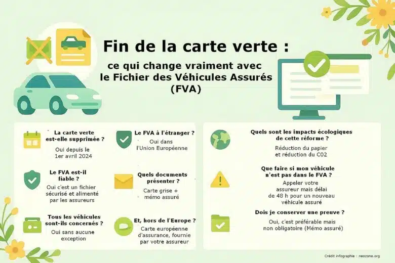 Infographie : fin de la carte verte, le bilan, un an après la mise en place ? 