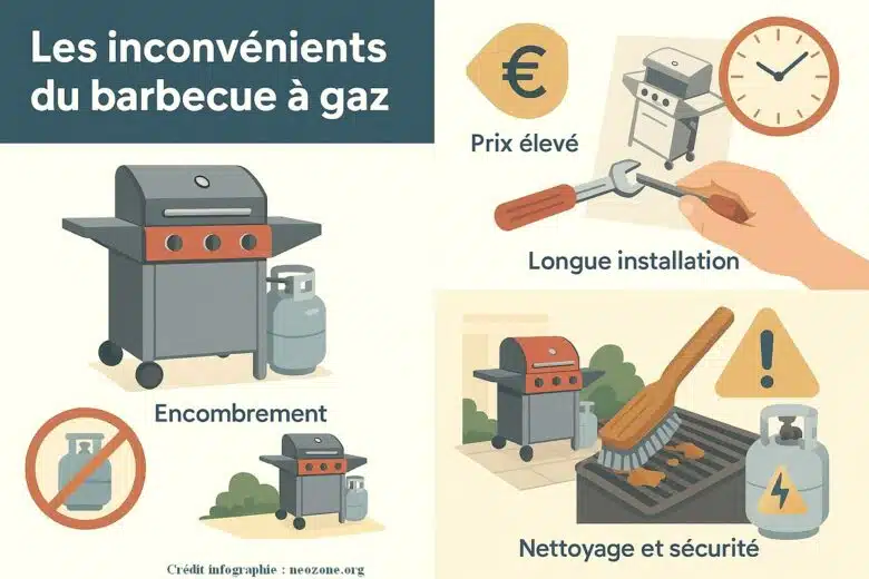 Infographie : les inconvénients du barbecue à gaz que l'on oublie de vous mentionner ! 