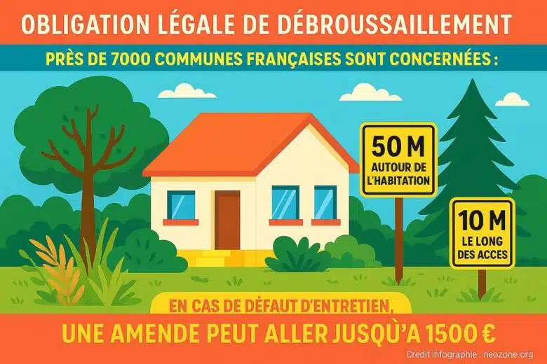 Infographie : qu'est-ce que l'Obligation Légale de Débroussaillement ?
