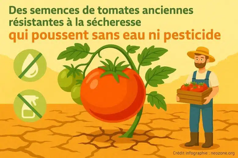 Infographie : les graines de tomates anciennes de Pascal Poot : mythe ou réalité ? 