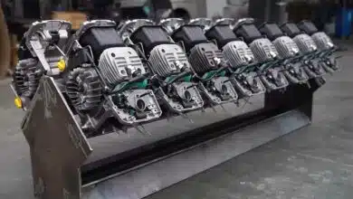 Assemblage du moteur.