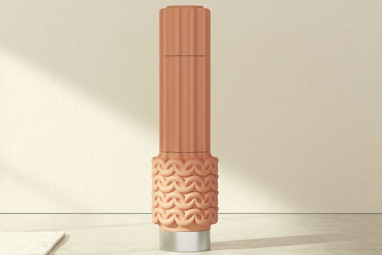 L'un des modèles de climatisation adiabatique en forme de colonne.