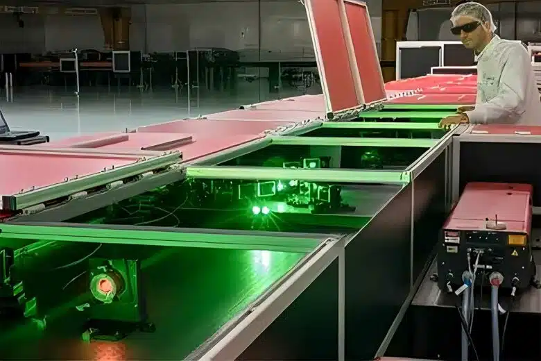 Des lasers haute puissance pour la fusion nucléaire.