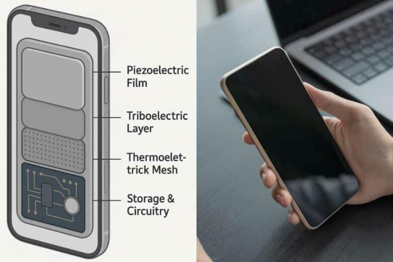 Un générateur d'électricité pour portable.