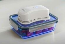 Une lampe UV pour la conservation des aliments.