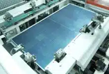 Fabrication de panneau solaire.
