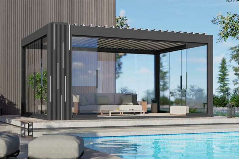 Une pergola design.