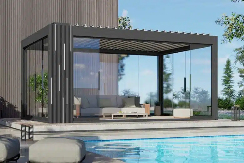 Une pergola design.