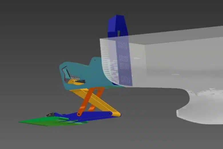 Plans du foil.