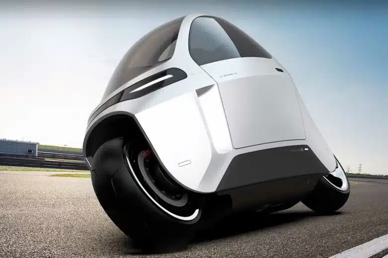 Le scooter gyroscopique de Lit Motors.