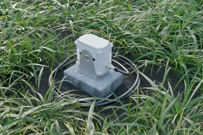 Un capteur de sonde d'humidité.