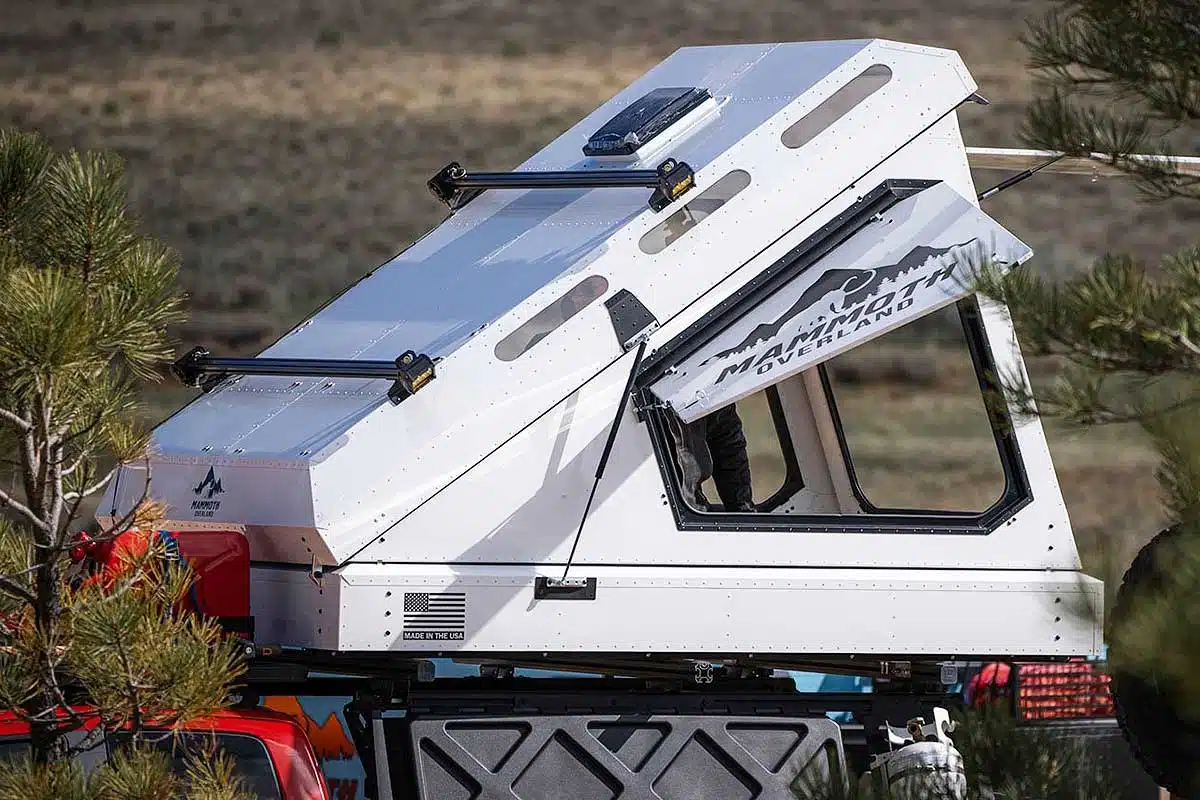 La tente de toit Mammoth Overland.