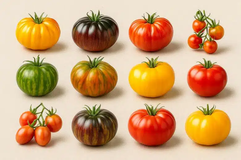 Infographie : de la couleur et du goût jusqu'à Noël avec les tomates tardives.