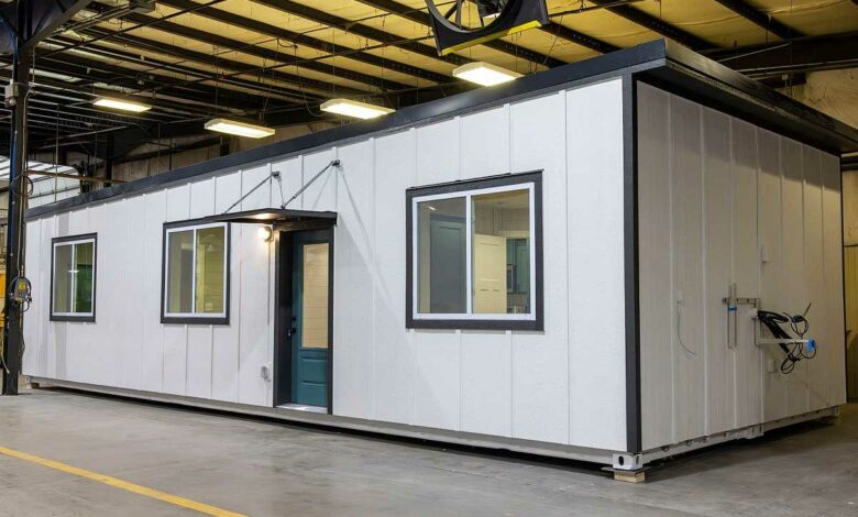 Une maison container.