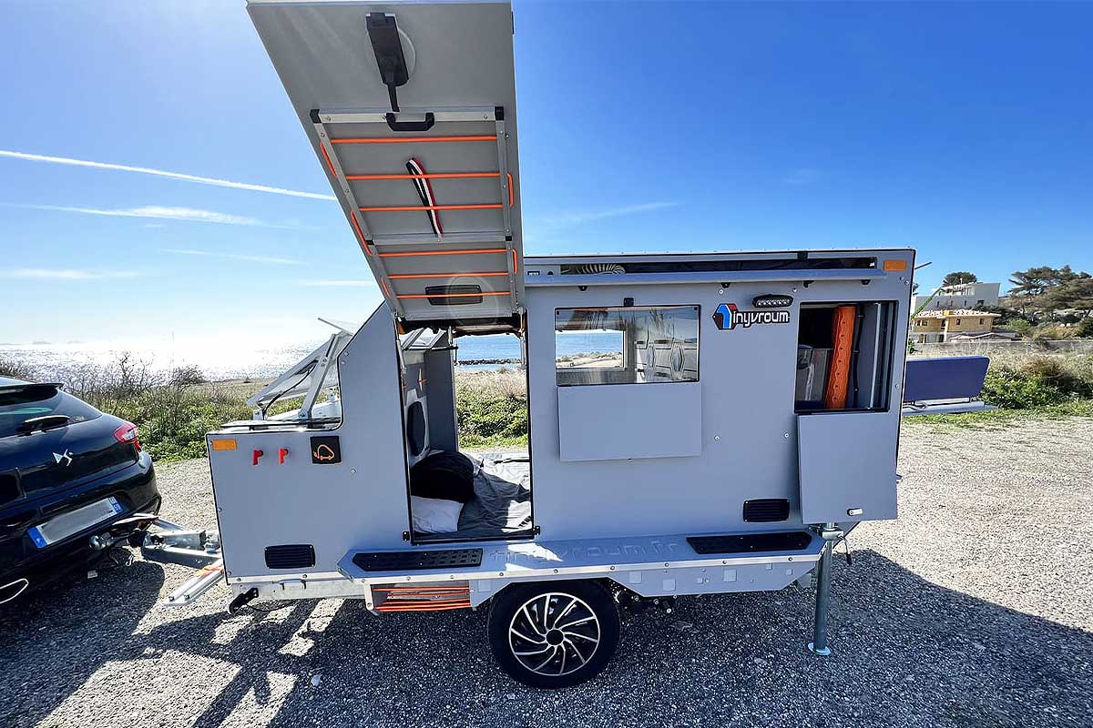 Une Tinyvroum prête à vous accueillir.