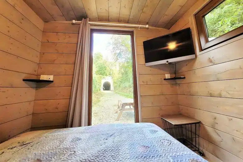 Le coin couchage.