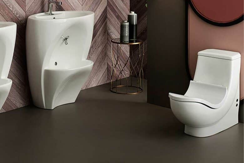 Des toilettes qui permettent d'adopter la position idéale pour déféquer.