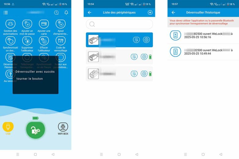Une application dédiée.