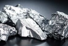 Du minerai d'uranium.