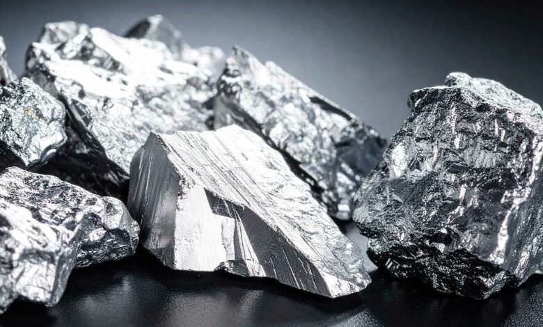 Du minerai d'uranium.