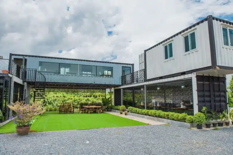 Une maison conteneur de toute beauté.